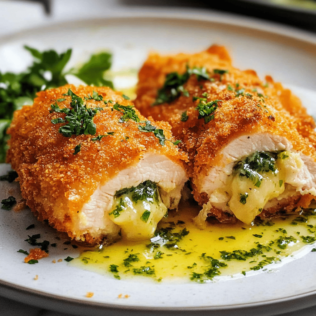 Chicken Kiev with Garlic Butter
