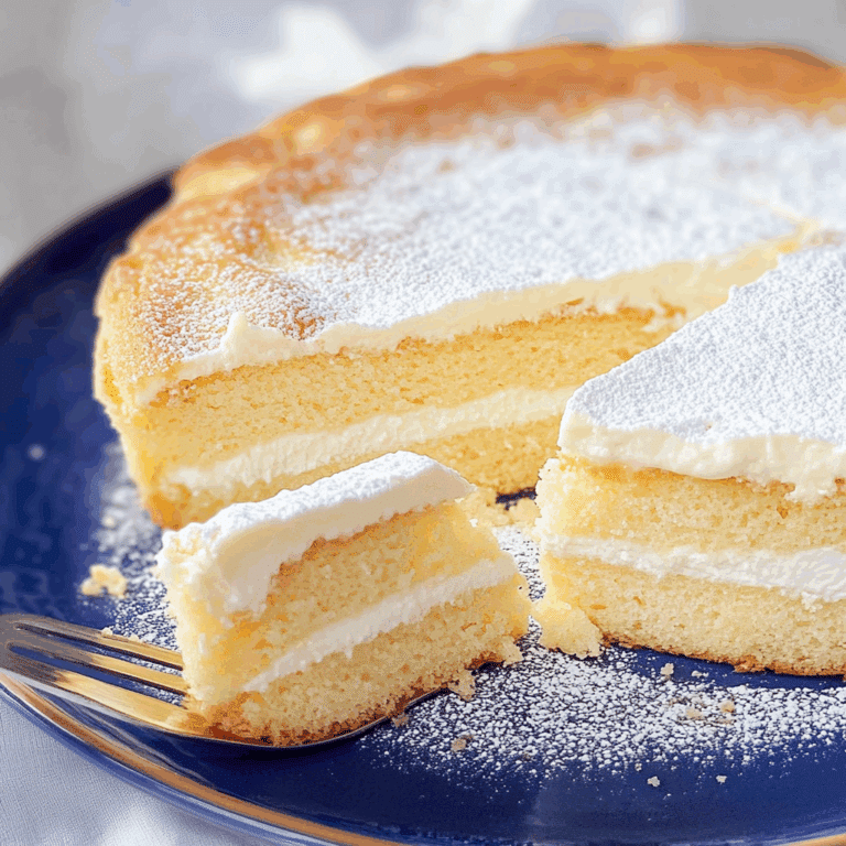 Light & Fluffy Cloud Cake