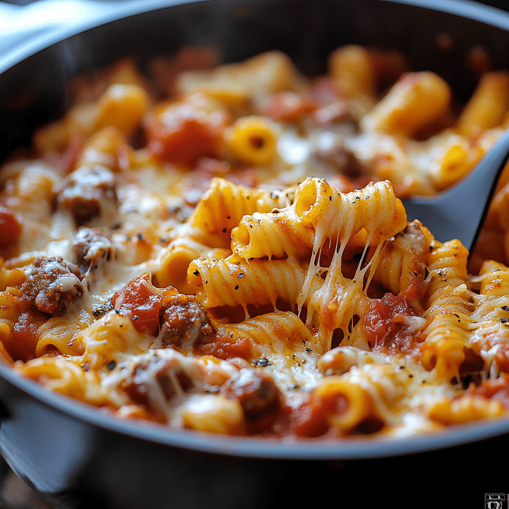 One Pot Pizza Pasta