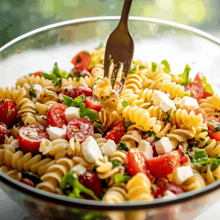 Pasta Salad with Italian Dressing