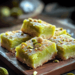 Pistachio Pudding Sugar Cookie Bars