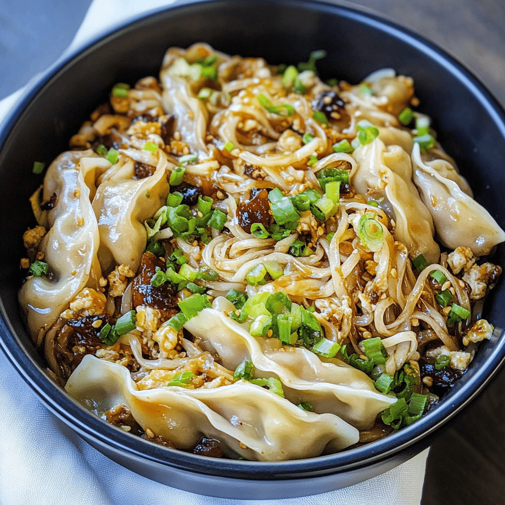 Potsticker Noodle Bowls