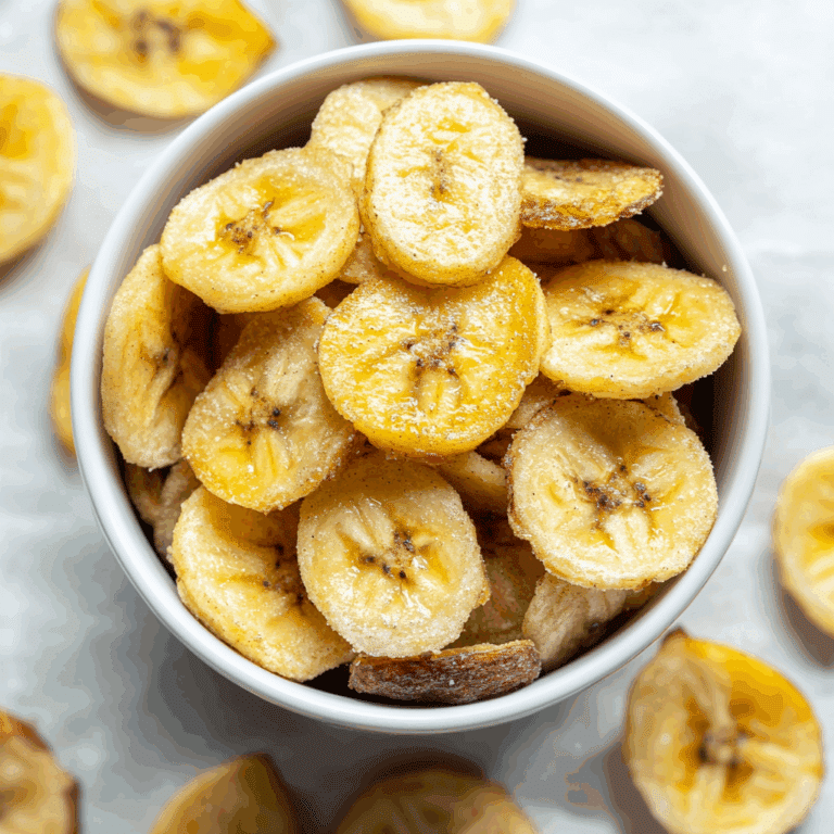 Air Fryer Banana Chips