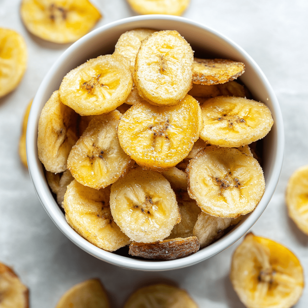 Air Fryer Banana Chips