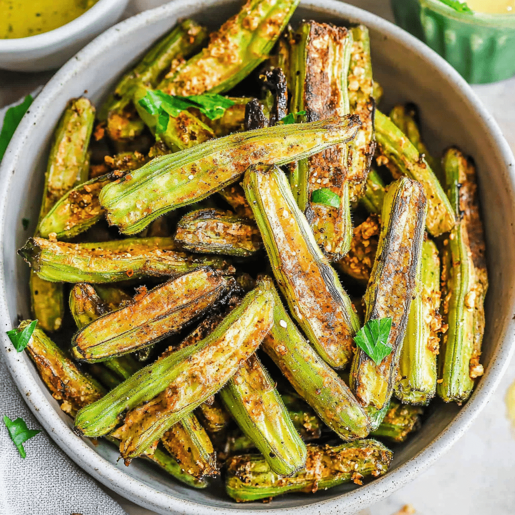Air Fryer Okra