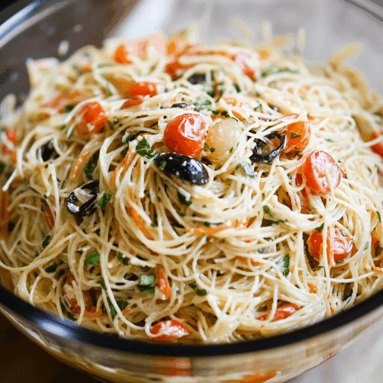 Angel Hair Pasta Salad