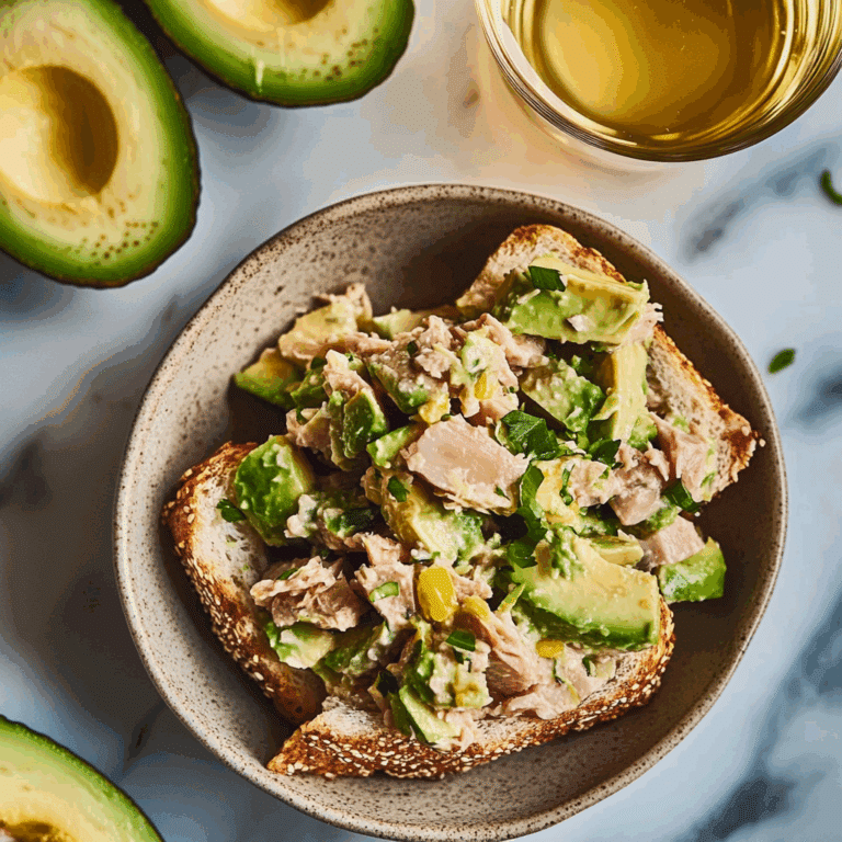 Avocado Tuna Salad Blend