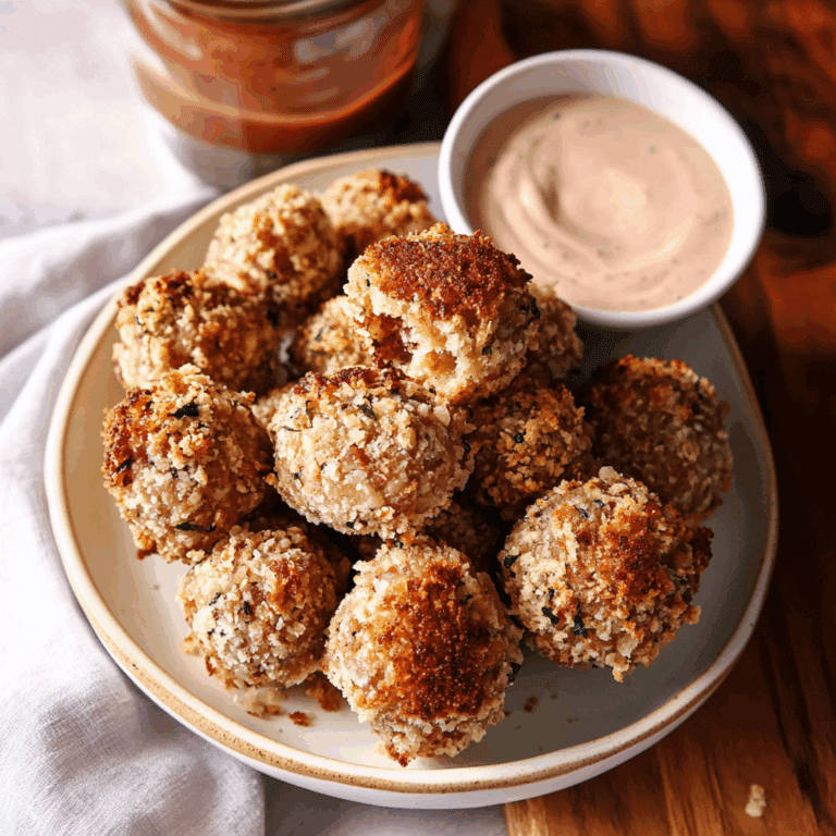 Baked Boudin Balls
