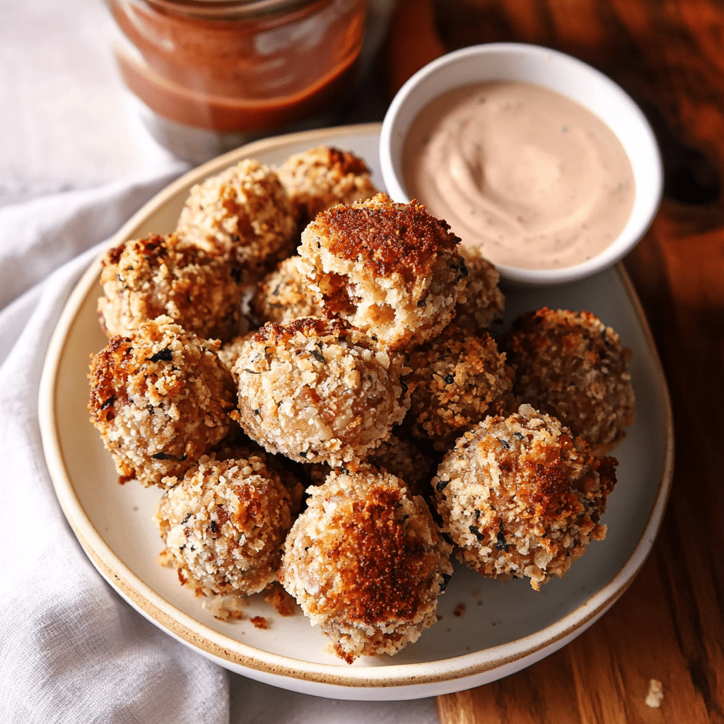 Baked Boudin Balls