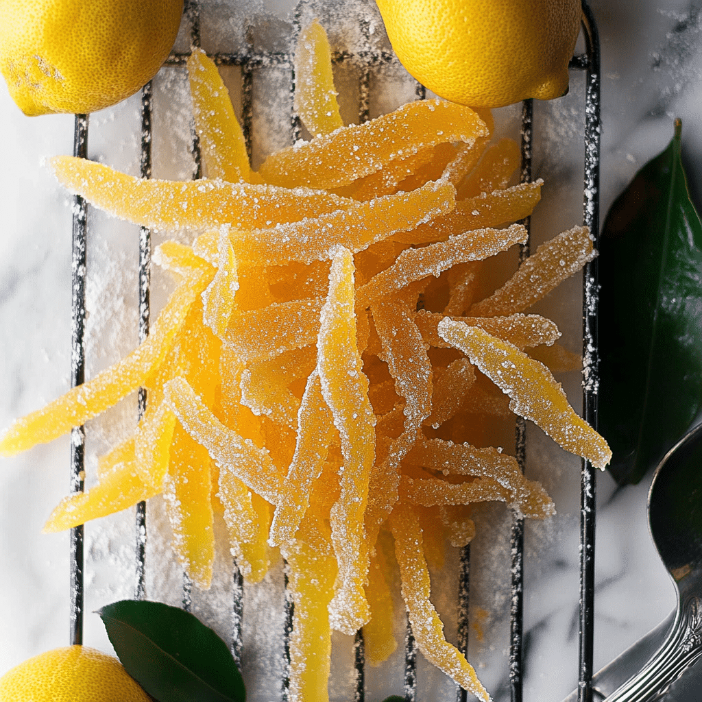 Candied Lemon Peel