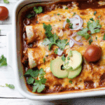 Cheese Enchiladas with Chili Gravy