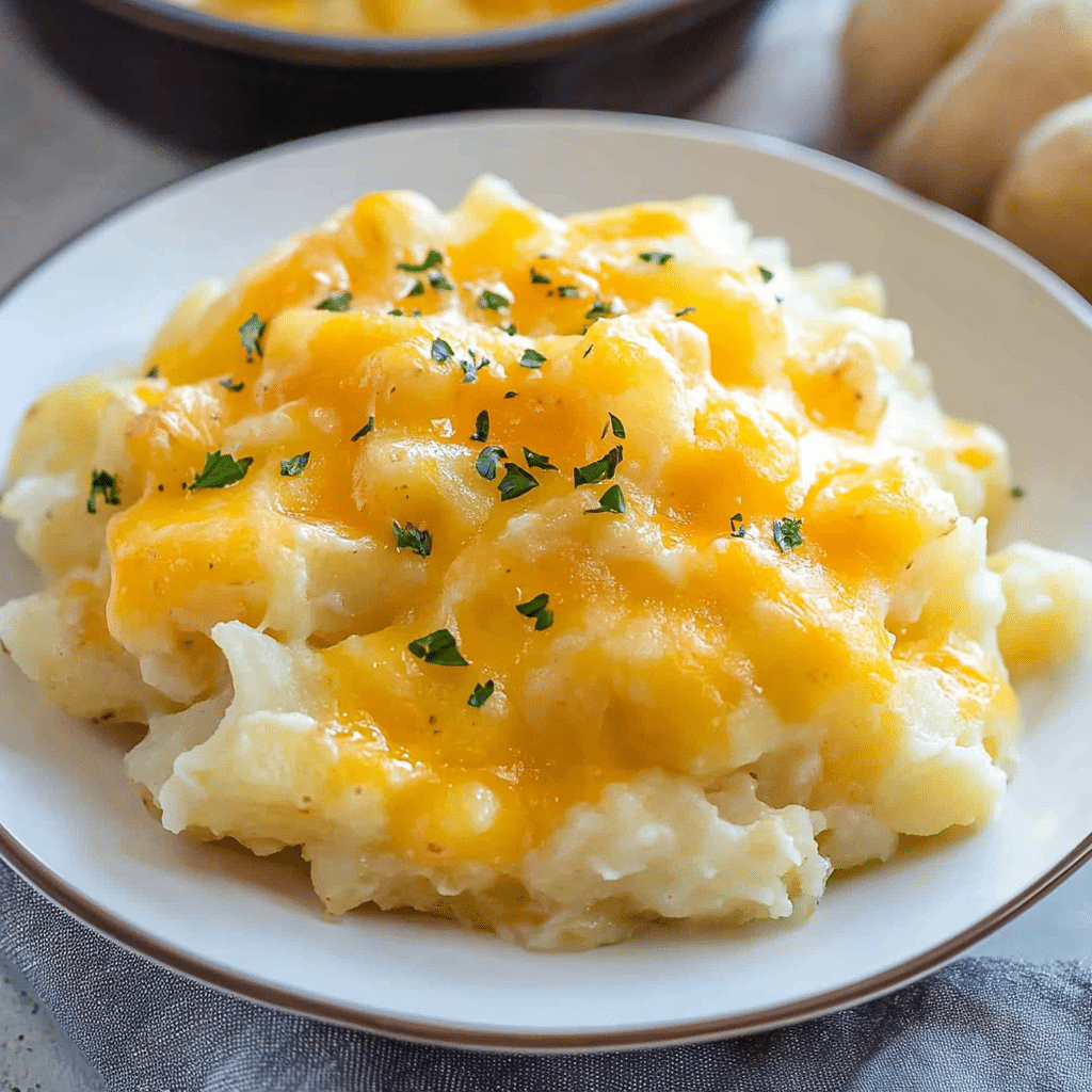 Crockpot Cheesy Potatoes Recipe