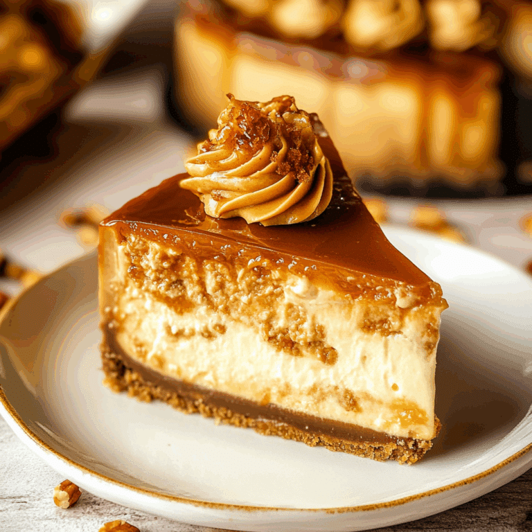 Dulce de Leche Cheesecake