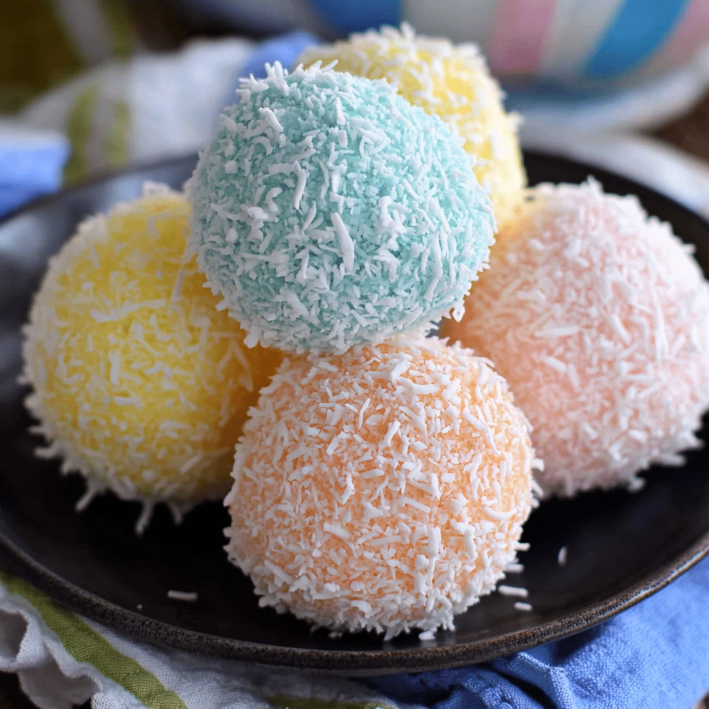 Easter Bunny Coconut Tails