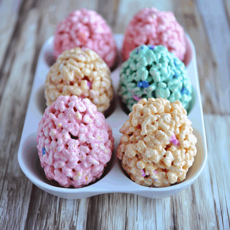 Easter Rice Krispies Eggs