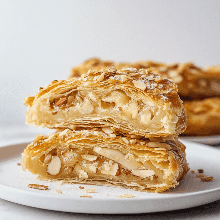 Flaky Sweet Almond Pastry
