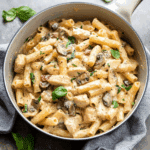 Heavenly Chicken Mushroom Pasta