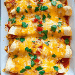 Low-Carb Chicken Enchiladas