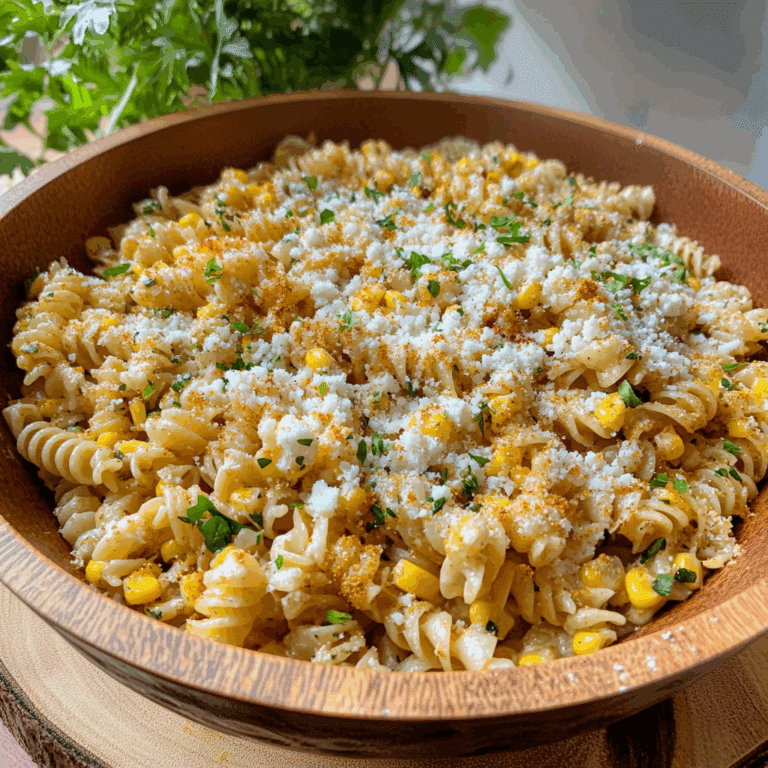 Mexican Street Corn Pasta