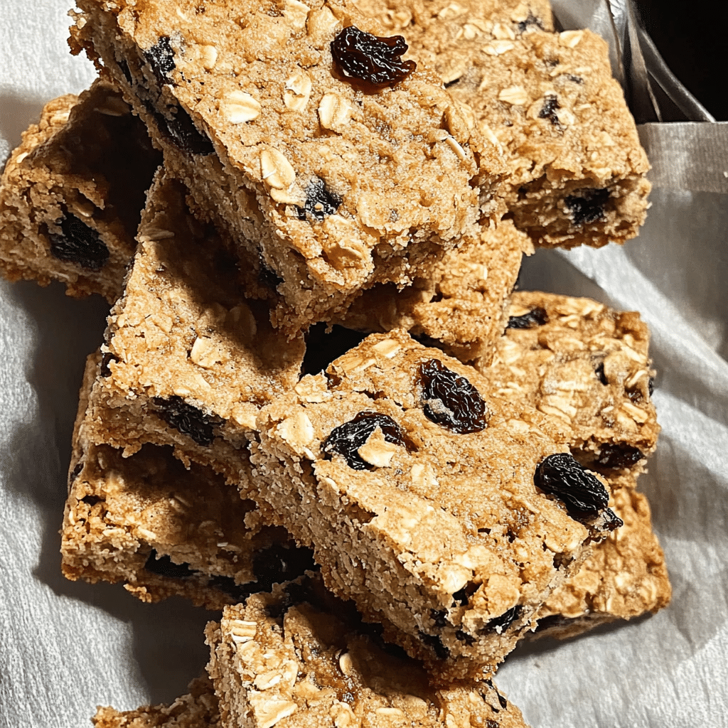 Oatmeal Raisin Cookie Bars