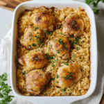 Oven Baked Chicken Rice