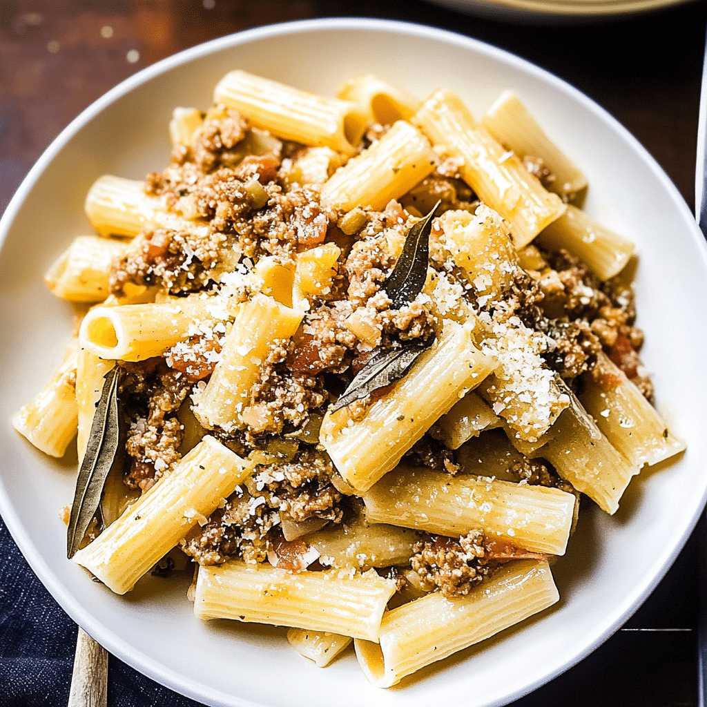 White Bolognese Pasta
