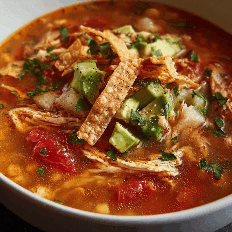 Chicken Tortilla Soup