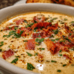 Crack Chicken Soup with Bacon & Cream Cheese