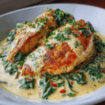 Creamy Chicken Florentine with Spinach & Parmesan