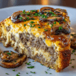 Hamburger Mushroom Bake
