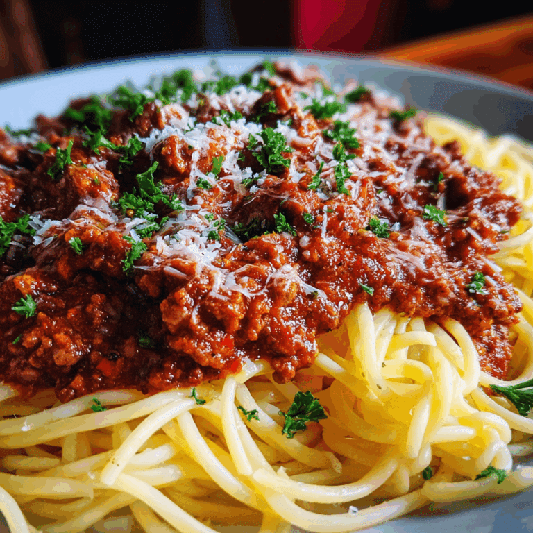 Homemade Meat Sauce