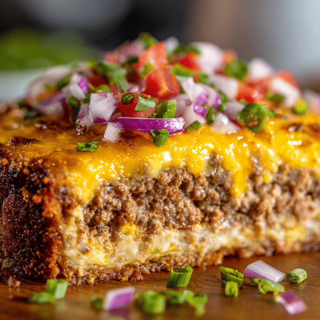 Impossible Cheeseburger Pie