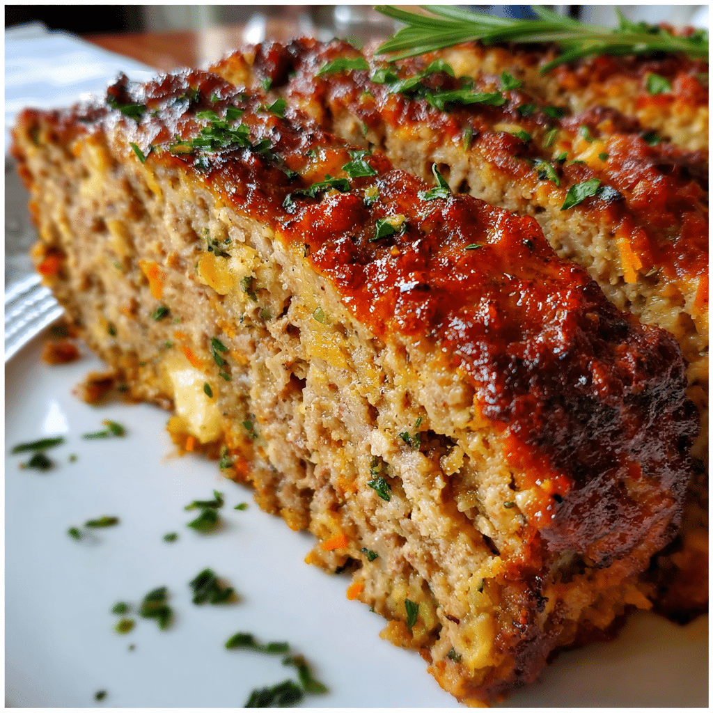 Meatloaf with Stuffing Mix