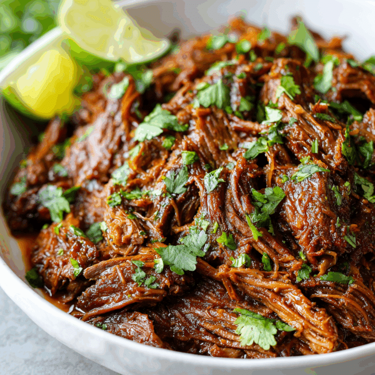 Slow Cooker Shredded Beef
