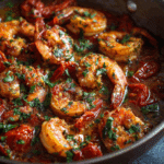 Spicy Shrimp Fra Diavolo with Fire Roasted Tomatoes