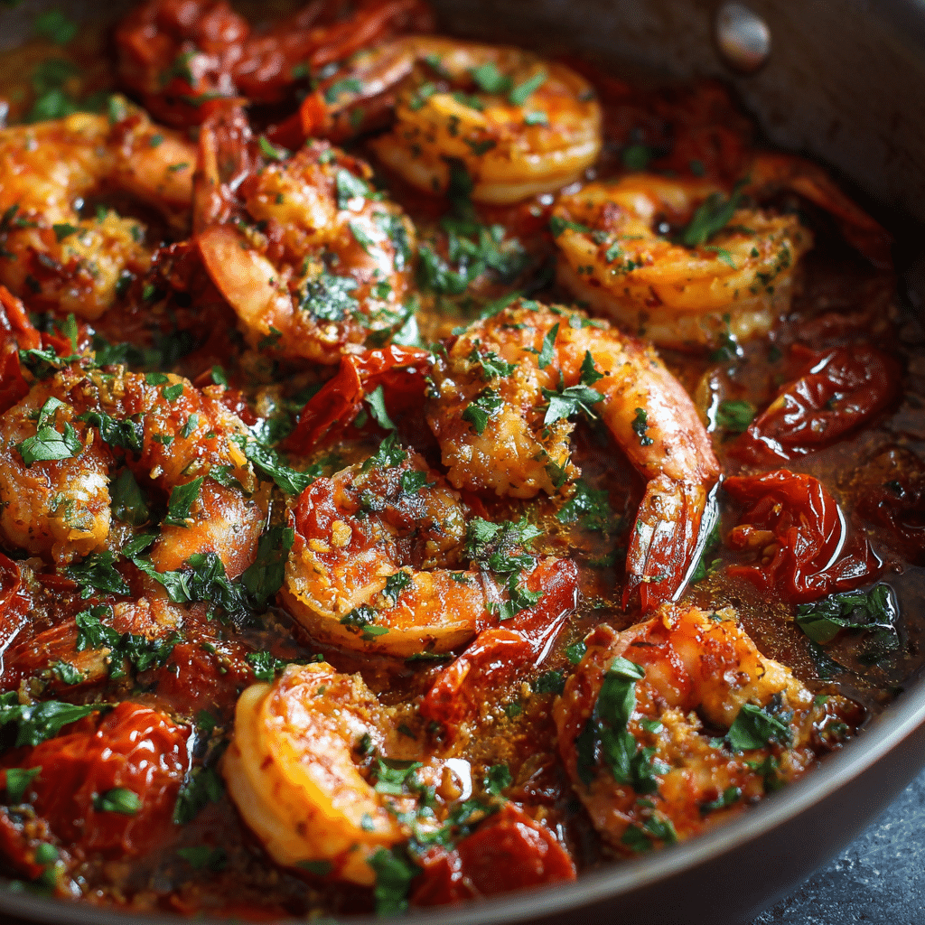 Spicy Shrimp Fra Diavolo with Fire Roasted Tomatoes