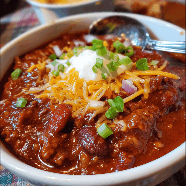 Wendy’s Copycat Chili