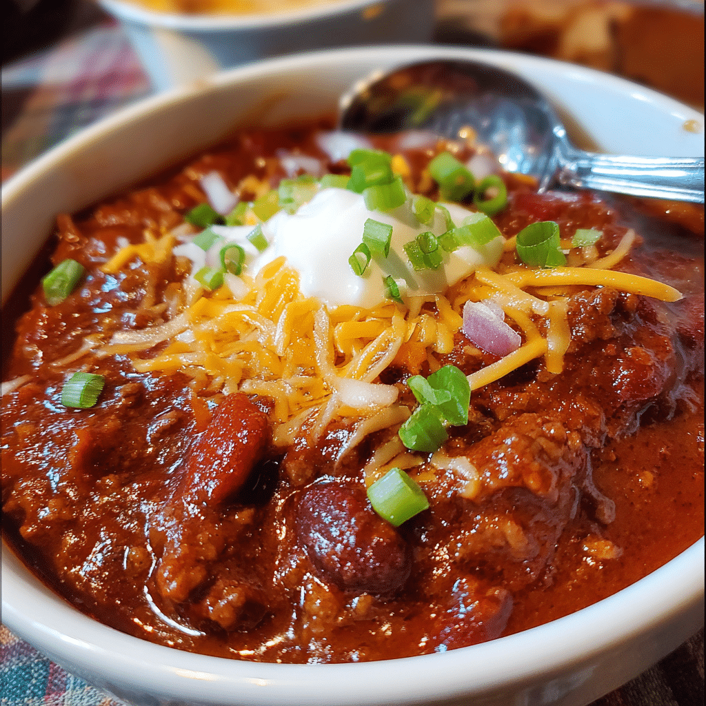 Wendy’s Copycat Chili