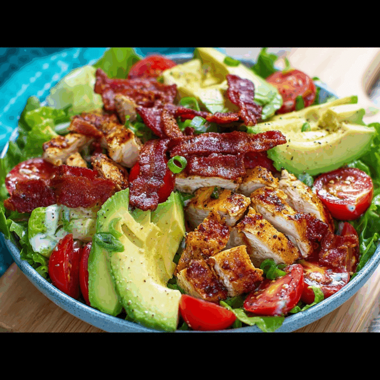 BLT Chicken Salad with Avocado