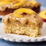Brown Sugar Peach Cake