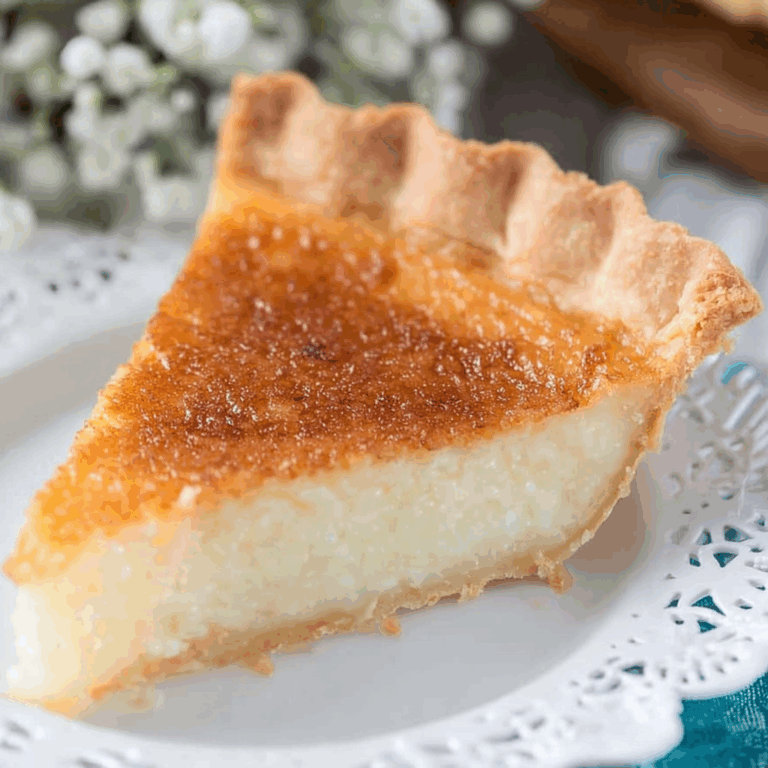Buttermilk Pie