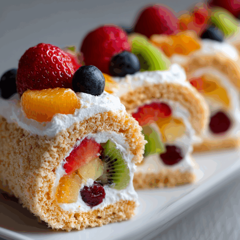 Cheesecake Fruit Salad Roll Ups