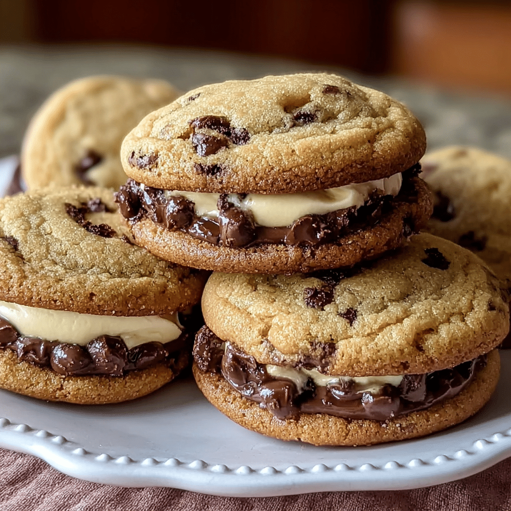 Cheesecake Stuffed Chocolate Chip Cookies