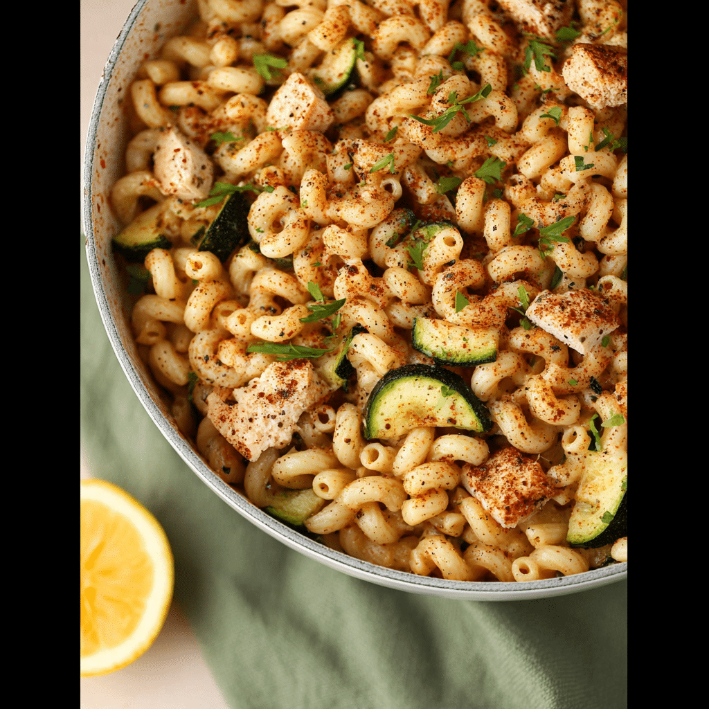 Chicken Zucchini Pasta Skillet