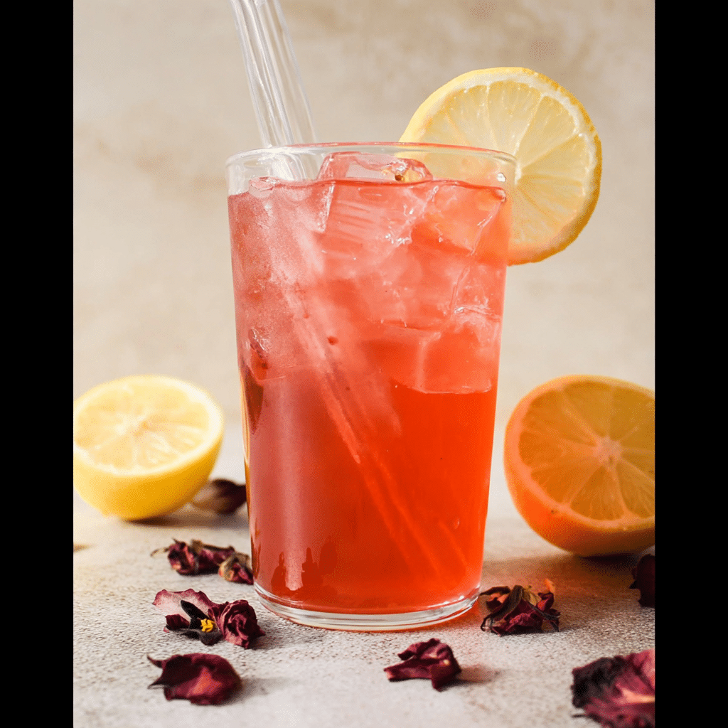 Hibiscus Strawberry Lemonade