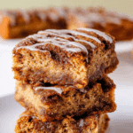 Paleo Cinnamon Roll Blondies