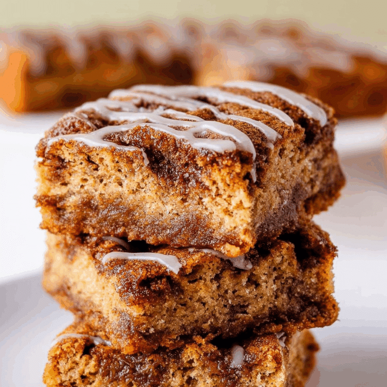 Paleo Cinnamon Roll Blondies