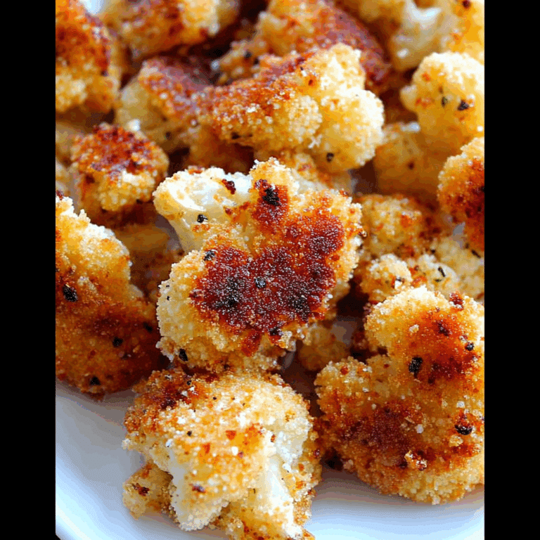 Parmesan Cauliflower Bites