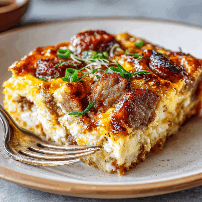 Sausage Breakfast Casserole