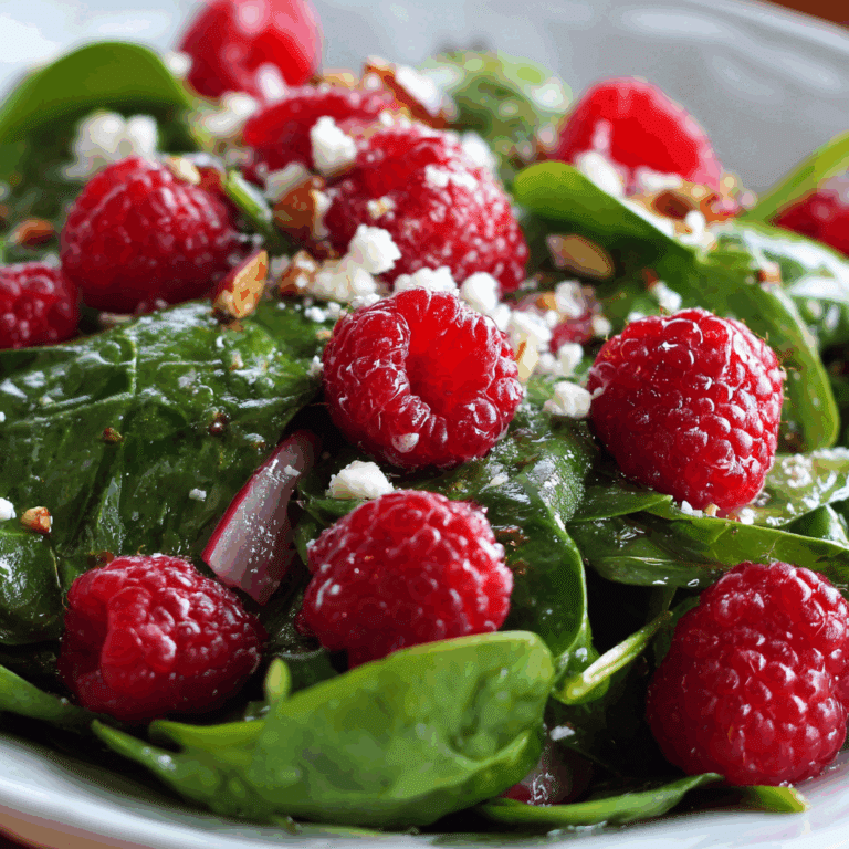 Spinach Salad with Berries